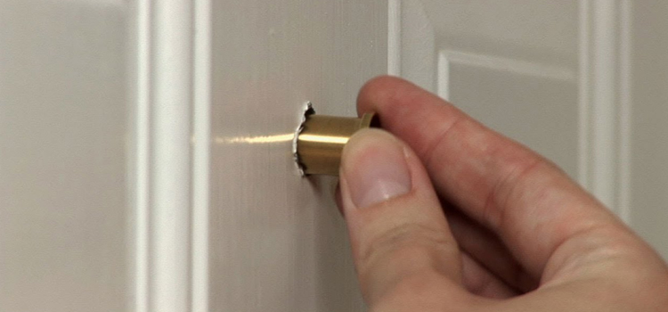 peephole door repair in Ojus